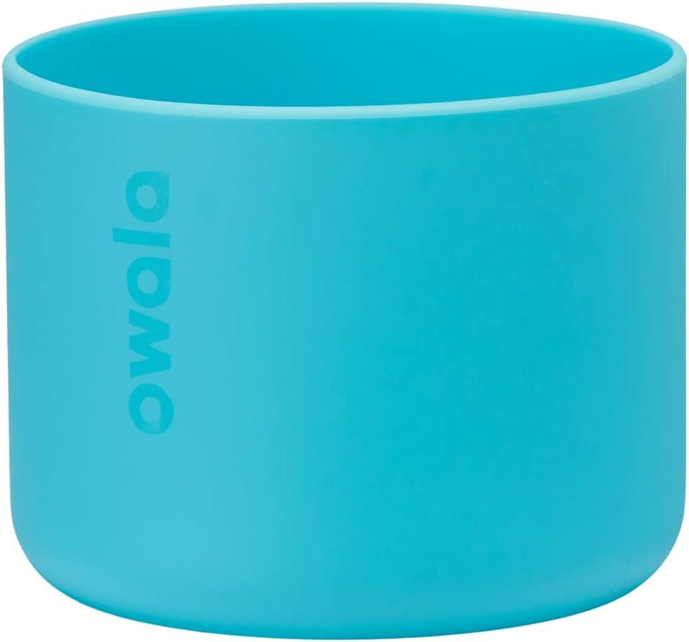 Owala Silicone Boot Accessory for Stainless Steel Water Bottles, Anti-Slip Dent Protective Sleeve, Protects FreeSip, (Color), Made (Oz) Water Bottle (Bright Blue)