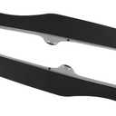 X AUTOHAUX Pair Front Lower Headlight Bumper Grille Filler Driver Passenger Side for Toyota Tacoma 2005-2011 5251204901 5251304901 Headlight Filler Trim