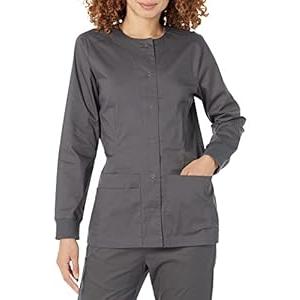 Amazon Essentials Women's Scrub Snap Jacket , Size 2pcs XS, 1 Pcs XXL