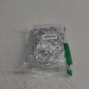 Barydat 150 Pcs Curtain Track Glider Rollers Hooks Ceiling Curtain Track Plastic Rail Gliders Dual Wheel Roller Carriers for Ceiling Drapes Room Dividers