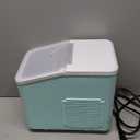 Igloo Self-Cleaning Countertop Ice Maker - Compact and Portable - Creates 26 lbs. Per Day, 8 Pieces Ready Every 7-8 Minutes - Includes Ice Scoop and Basket - Aqua