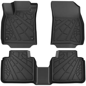KARPAL Floor Mats Fit Honda Accord 2026 2025 2024 2023 (Include Hybrid) Custom Fit All Weather TPE Accord Sedan Accessories Front & 2nd Row Floor Liners