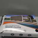 Shade&Beyond 90% Sun Shade Cloth with Grommets, 6' X 8' Pergola Shade Cover Canopy, Mesh Tarp Sun Screens for Patio, Outdoor, Garden, Backyard, Black