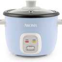 Aroma Housewares 4-Cups (Cooked) / 1Qt. Rice & Grain Cooker (ARC-302NGBL), Blue