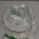 Shower Glass Door Seal, 120 Inch Silicone Soft Shower Door Bottom Seal for 3/8"(10mm) Thick Glass Door, Stopping Water Leaks (Arch)