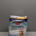 Simple Solution Disposable Dog Diapers, Female Dog Diapers, Puppy Potty Training, Incontinence and Heat Cycle Protection, Large Diapers for Dogs, 18-27 Inch Waist, 30 Count