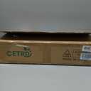 Artificial Bird of Paradise Plant 5.2Ft Fake Tropical Palm Tree with 10Trunks Faux Banana Leaf Trees in Pot for Home Indoor Outdoor Office Modern Decor Housewarming Gift1Pcs (1pack)