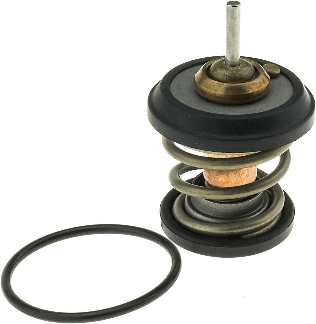 MotoRad 707-203 Thermostat Engine Coolant Thermostat Fits VW Tiguan 0917 CC 0917 GTI 0914 Eos 09-16 Jetta 09-12 Beetle 11-13 Passat 09-10 Audi Q5 1117 A4 Quattro 0916 Q3 Quattro 1318 06H121113B