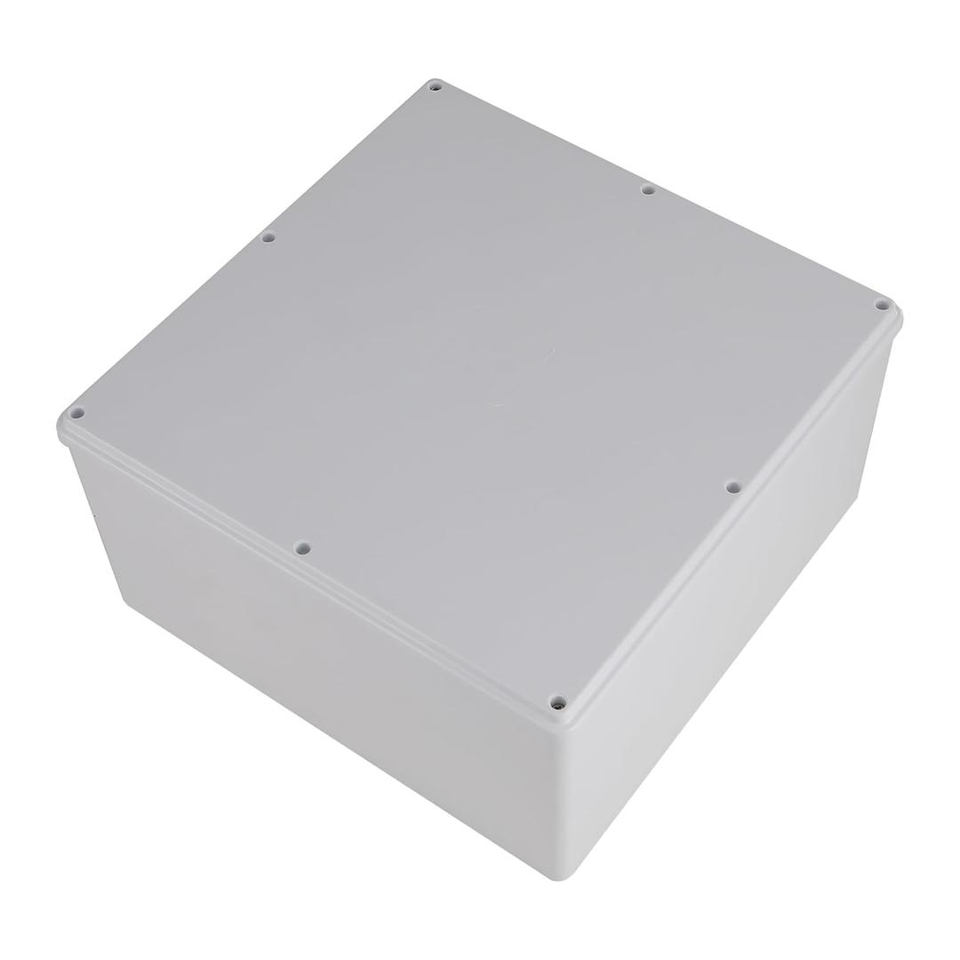 12" x 12" x 6" ABS Plastic Dustproof Waterproof Box IP65 Junction Boxes Project Junction Conduit Box for Electrical Outdoor Enclosure