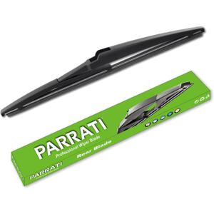 PARRATI 12 Inch Rear Wiper Blade Replacement for 2001-2012 2019-2023 Toyota RAV4 2001-2019 Highlander/2011-2024 Dodge Durango 2009-2022 Journey,All-Season Windshield Wiper(12-A)