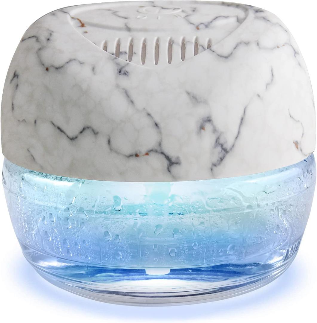Purifier Air Washer, Air Fresher Aroma Diffuser for Home, Office, Air Purifier with Night Light (Marbling) (Marble)