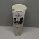 Manna Ranger Double-wall Insulated Stainless Steel Tumbler with Leak-proof Smart Seal Lid and Reusable Tritan Straw - 40 Oz - Grey Shimmer