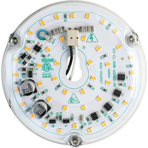 4'' 20W LED Ceiling Fan Light Retrofit Kit, Ceiling Light Replacement Module Board, White 5000K 2400LM, 120V, ETL CRI90