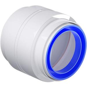 3'' 4'' Backdraft Damper Duct Draft Stopper Draft Blocker, One Way Airflow Ducting Insert for Ducting in PVC or Flexible Hose, Bathrooms Fans and Shutter Fan Vent