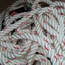 Rope Puller 1-1/2 Ton 3300 lbs Capacity with 50' of 0.6" Diameter Rope 2 Hook Come Along Winch Heavy Duty Ratchet Power Puller Tool for Moving Boats