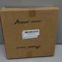 Petest 40ft Reflective Tie-Out Cable for Heavy Dogs Up to 125 Pounds (Black & Silver)