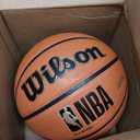 WILSON NBA Forge Indoor/Outdoor Basketball - Brown, Size 7-29.5"
