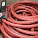 Camco Rhino 25-Ft Clean-Out Camper/RV Black Water Hose - Features a Heavy-Duty PVC Design & Bright Orange Color - Clean-Out Camper Black Water, Grey Water or Tote Tanks - 5/8 Inside Diameter (22990)