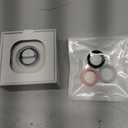 Smart Ring for Women Men, Health Tracker with Heart Rate/Blood Oxygen/Blood Pressure/Sleep Monitor/Step Counting, IP68 Waterproof Fitness Ring, No App Fees for iPhone & Android (Black, 14#)