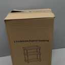 YIEZI Multi-Functional Plastic Shelf, 3-Tier, Anti-Slip, Easy Assembly, 30cm x 30cm x 10cm, Ideal for Organizing Cosmetics, Perfumes, Soaps, Lotions, and More