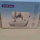 Electric Handheld Sewing Machine for Home Use - Manual Sewing with Edge Locking Function, Ideal for Clothes and Accessories (White)