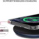 Ricin Relun Autumn Fall Leaves Moon Pumpkin Pattern Case for iPhone 16 Pro Max, Retro Halloween Funny Pumpkin Case for Girls Women Men, Unique Trendy TPU Bumper Cover