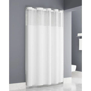 ZENNA HOME INSTA CURTAIN 71"x 74" Green/White