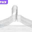 Mr. Pen- Wire Hangers, 10 Pack, Metal Hangers, Wire Hangers for Clothes, Wire Coat Hangers, Metal Clothes Hanger, Silver Hangers, Shirt Hangers, Slim Hangers, Thin Hangers, Standard Hangers