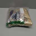 Light Blonde Wigs with Bangs,613 Blonde mixed Long Wavy Wig for Women,Long Curly Synthetic Hair Wig for Party Daily Use 26IN