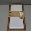 Hampton Art Framed Enamel Craft Me Sign, 8 x 15 Inch, White, with Rustic Wood Frame, DIY Home Decor Surface, for Paint, Vinyl, Stencils and Craft Projects