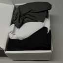 Double Couple 3 Pack Sports Bras for Women Medium Support Adjustable Padded Crossback Sports Bra for Yoga Gym (Large, Black+grey+white)