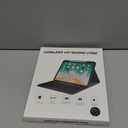 OYEEICE for iPad Air 11 Inch Case with Keyboard M3/M2 (2025/2024) Detachable Folio Cover with Pencil Holder for iPad Air 11'' 6th & Air 5th 2022 & Air 4th 2020 & iPad Pro 11 4th/3rd/2nd/1st- Black (Classic style non-backlit)