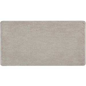 PURE ERA Runner Rug for Hallway 2 x 6 Feet, Non Slip Hallway Runner with Self Adhesive Backing, Washable Carpet Runner Ultra Plush for Bedroom Living Room Kitchen Area Rugs Reusable Cream Gray