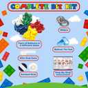 ALL-IN-1 Lego Balloon Arch Kit & Garland Red, Blue, Green Balloons in Small & Large Sizes Primary Colors for Circus, Carnival, Rainbow, Boys Birthday Party Supplies & Decorations