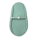 Contoured Changing Pad with Soft & Washable Cover, Waterproof Lining Foam Baby Changing Table Pads for Dresser Top, Secure with Security Strap and Two High Curved Sides, 3216, Sage Green