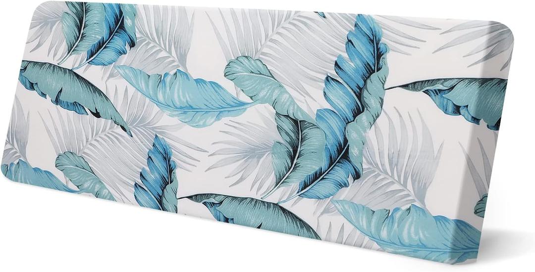SearchI Stretch Printed Sofa Couch Cushion Covers Replacement Chair Cushion Slipcovers Sofa Seat Cover Furniture Protector Sofa Slipcover Soft with Elastic Bottom(Large,Leaf Pattern)