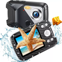 Digital Camera, UHD 4K 48MP Autofocus Waterproof Camera with 16X Zoom Selfie