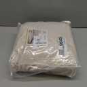 H.VERSAILTEX Rich Velvet Stretch 2 Piece Cover Chair Slipcover Sofa Cover Furniture Protector Couch Soft with Elastic Bottom Chair Couch Cover with Arms Width Up to 49 Inch(Chair, Ivory)