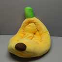 Dog & Cat Bed for Indoor Cats Relaxing Banana Mattress Fluffy Pet Mattress Waterproof Memory Foam Pet Bed with Sides Suitable for Small and Medium-Sized Dogs and Cats Guinea Pig Bed (Medium)