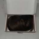 Rich Choices Hair Toppers for Women Real Human Hair Remy Hairs Toppers Hairpieces for Women with Thinning Crown Wispy Clip in Topper 10 Inch No Bang-#2 Dark Brown