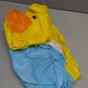 Munchkin Duck Inflatable Baby Bathtub for Babies 6-24 Months, White Hot Heat Alert, Great for Home or Travel, Classic Yellow Ducky (1 Count (Pack of 1))