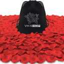 4500 Pack Red Rose Petals,Artificial Roses Flower Petals for Romantic Night,Valentine's Day and Weddings