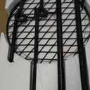 Fire Pit Slot Grill, Adjustable Swivel Campfire Grill Heavy Duty BBQ Steel Grate, HZGAMER Campfire Cooking Equipment Camping Grill for Outdoor Barbecue Over Open Fire