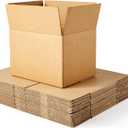 Amazon Basics Cardboard Moving Boxes for Packing and Shipping, Medium Size, 18" x 14" x 12", Brown, 20-Pack