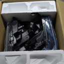 Nilight LED DRL Headlight Assembly Compatible with 2014 2015 2016 2017 2018 2019 2020 2021 Toyota Tundra Clean Lens Black Housing Amber Reflector Clear Lens Headlamps Replacement