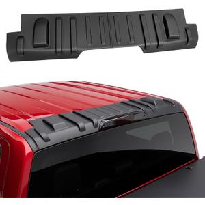 Rear Roof Protector for 2021-2025 Ford F150 Truck Cab Roof Protector Rear Spoiler Guard Shield Soft TPE Material for 2021 2022 2023 2024 2025 F-150 Exterior Accessories