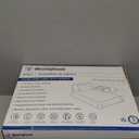 Westinghouse King Size Heated Blanket, Soft Flannel to Sherpa Electric Blanket with Dual Control 10 Heating Levels & 1 to 12 Hours Auto Off, Fast Heating, Machine Washable, 100 * 90 Inch, Red