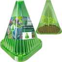 Garden Cloches for Plants, 20 Pack Plant Covers Reusable Plant Bell Cover Protects Plants from Birds, Frost,Snails Etc.