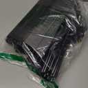 LANTEFUL Tall Narrow Shoe Rack for Entryway, 10-Tier Sturdy Metal Shoe Shelf Storage 10-15 Pairs of Shoes and Boots, Space Saving Corner Shoe Rack Organizer for Closet,Doorway,Garage,Living Room (Black)