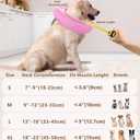 Inflatable Dog Cone Collar, Cone for Dogs to Stop Licking, Donut Collar After Surgery, Soft Dog Cone Alternative, Cones Collar for Small Medium Large Dogs (Pink, M (Neck 9"-13")) (Pink, M)